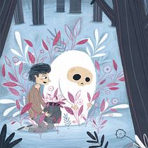 El ahijado de la muerte Ein Projekt aus dem Bereich Traditionelle Illustration, Digitale Illustration und Kinderillustration von Julián David Jiménez Ariza - 24.02.2020