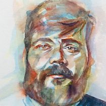 My project in Artistic Portrait with Watercolors course. Watercolor Painting project by Liz Chaderton - 02.25.2020