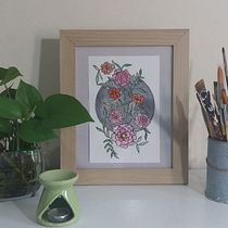 Mi Proyecto del curso: Creación de paletas de color con acuarela. Traditional illustration, and Botanical Illustration project by Mariela Garrido - 02.25.2020