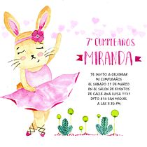 Tarjeta de Cumpleaños. Un progetto di Pittura ad acquerello di Jennifer Machado - 25.02.2020