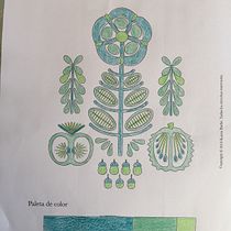 Mi Proyecto del curso: Teoría del color para proyectos textiles. Un progetto di Ricamo di Verónica Castro Watson - 25.02.2020