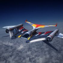 Mi Proyecto del curso: Diseño y modelado de una nave sci-fi en 3D X-Hunter SpaceShip. 3D, and 3D Modeling project by Rubén Roldán Crespo - 02.26.2020