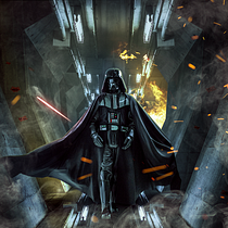 Loquito Vader - Gonzalo PS. Photograph, and Photo Retouching project by gonza98 - 02.26.2020