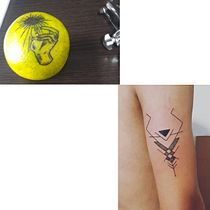 Mi Proyecto del curso: fue la practica de las bases que aprendi del curso en una naranja y en un cliente. Tattoo Design project by Maicol Andrey Castro Garcia - 02.27.2020