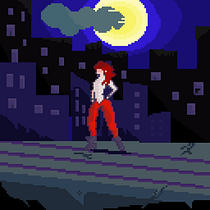 Mi Proyecto del curso: Introducción al diseño de personajes en pixel art. Een project van 2D-animatie,  Concept art, Ontwerp van personages y Pixel art van Nahu Roldan - 28.02.2020