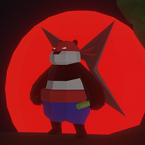 Mi Proyecto del curso: Modelado de personajes low poly para videojuegos PANDA NINJA Ein Projekt aus dem Bereich 3D von flavio nostades - 01.03.2020