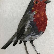 Mi Proyecto del curso: Pintar con hilo: técnicas de ilustración textil. Bordado projeto de Tania García Márquez - 02.03.2020