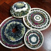 Mi Proyecto del curso: Tejido en telar circular. Artesanato projeto de Lina Suescun - 02.03.2020