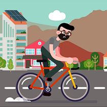 Meu projeto do curso: Animação e desenho de personagens no After Effects. Un progetto di Animazione, Animazione 2D, Animazione di personaggi, Street Art e Disegno di Leandro Alves Batista - 01.03.2020