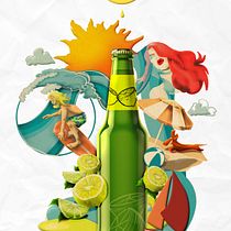 Mi Proyecto del curso: Ilustración exprés con Illustrator y Photoshop. Ilustração digital projeto de e_ontalva - 05.03.2020