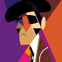 Juan José Padilla. Vector Illustration project by Nacho de Diego - 04.17.2020