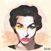 Mi Proyecto del curso: Retrato ilustrado con Photoshop. Desenho de retrato projeto de Soledad Contreras - 03.03.2018