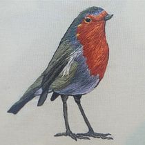 Pintando con hilo . Bordado projeto de M. Lucía Salazar G. - 03.03.2020