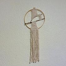Mi Proyecto del curso: Introducción al tramado textil. Un proyecto de Bordado y Macramé de Diana Maya - 03.03.2020