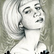 Mi Proyecto del curso: Retrato con lápiz, técnicas de color y Photoshop. Un progetto di  di Susana López-Varó - 03.03.2020