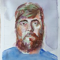 RETRATO DE ALE CASANOVA . Fine Arts project by amquesada333 - 03.04.2020