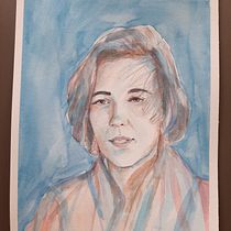 Proyecto final Retrato.. Desenho projeto de Beatriz Rodriguez - 13.05.2020