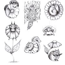 Fiorscoiattoli. Creativit project by Claudia Colombo - 03.06.2020
