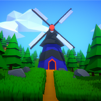 Mi Proyecto del curso: Modelado de escenarios low poly para videojuegos. 3D Modeling project by Luis Arévalo - 04.05.2020