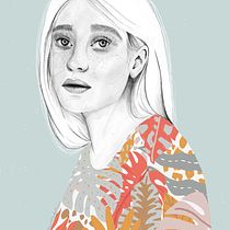 Mi Proyecto del curso: Retrato con lápiz, técnicas de color y Photoshop. Un progetto di Illustrazione tradizionale di Mireia Domenech - 07.03.2020
