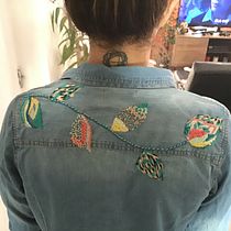 Mis hojas de verano. Un projet de Broderie de Natalia Gajardo Reyes - 08.03.2020