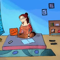 My project in Illustration and Character Design for Children’s Stories course. Children's Illustration project by Pushpa - 03.09.2020