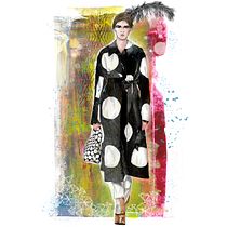 Mi Proyecto del curso: Ilustración de moda: de la pasarela al papel. Traditional illustration, Digital Drawing, and Digital Illustration project by Leo SX - 03.13.2020