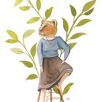 My project in Illustration Techniques to Unlock your Creativity course. Traditional illustration project by Andreea Wende - 03.10.2020