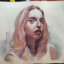 Mi Proyecto del curso: Retrato artístico en acuarela. Sketching project by José Luis Zorrilla - 03.12.2020