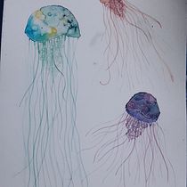 Mi Proyecto del curso: Técnicas modernas de acuarela. Traditional illustration project by andreadmiguel - 04.06.2020
