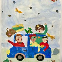 My project in Story Illustration with Paper course. Children's Illustration project by Laura - 03.10.2020