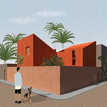 My project in Graphic Representation of Architectural Projects course. Un projet de Architecture de Ma'in Khazalah - 13.03.2020