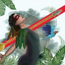 Mi Proyecto del curso: Técnicas de ilustración con acuarela digital. Un progetto di Illustrazione tradizionale e Illustrazione digitale di Jesus Díaz León - 14.03.2020