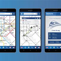 Mi Proyecto del curso: Diseño de una aplicación móvil. Rediseño metro de Madrid. Un progetto di Design di Verónica Martin - 22.03.2020