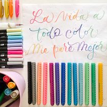 My project in Italic Script with a Brush Pen course. Een project van Kalligrafie van itslettersfromjuliet - 30.03.2020