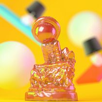Mi Proyecto del curso: Introducción exprés al 3D: de cero a render con Cinema 4D. Un progetto di 3D di chgeovany.15 - 07.04.2020