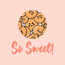 So Sweet! (Ilustraciones localizadas y patrones). Projekt z dziedziny Pattern design, Trad, c, jna ilustracja, Projektowanie mod, Stemple i Business użytkownika Natalia Gomez - 06.03.2020