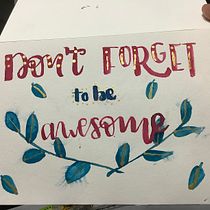 Mi Proyecto del curso: Caligrafía con pinceles de agua para principiantes. Un progetto di Disegno digitale di staypicahuana - 22.08.2020