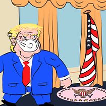 China Trump. 2D Animation, and Animation project by Alberto AC - 04.06.2020