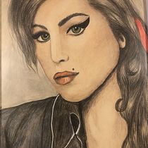 Mi Proyecto del curso:  Retrato realista con lápices de colores. Pencil Drawing project by ac_caceres - 03.15.2020
