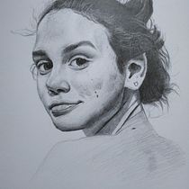 Mi Proyecto del curso: Retrato realista con lápiz de grafito. Fine Arts, Pencil Drawing, Artistic Drawing, Portrait Drawing, Realistic Drawing, Design, Traditional illustration & Instagram project by A S - 03.17.2020