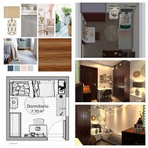 Mi Proyecto : Dormitorio . Een project van Interieurontwerp van Alejandra Archila - 18.03.2020
