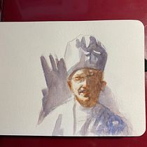 Mi Proyecto del curso: Cuaderno de retratos en acuarela.  project by José Miguel Morales Gómez - 03.18.2020