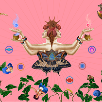 My project in Illustration with digital collage focused on the product course. Ilustração digital projeto de Widya Rama Faradila - 28.03.2020