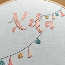 Mi Proyecto del curso: Bastidor infantil. Embroider project by Isa R - 03.19.2020