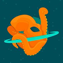 De otro mundo: Ilustración vectorial con estilo. Un proyecto de Ilustración vectorial de Dennys Riano - 24.03.2020