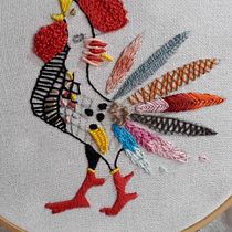 Mi Proyecto del curso: Técnicas de bordado: ilustrando con hilo y aguja. Un projet de Broderie de maria victoria - 20.03.2020