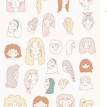 Ejercicio de caras. Un proyecto de Ilustración tradicional de iredavila - 21.03.2020