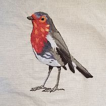 Mi Proyecto del curso: Pintar con hilo: técnicas de ilustración textil. Bordado projeto de sofi.fluxa - 17.03.2020