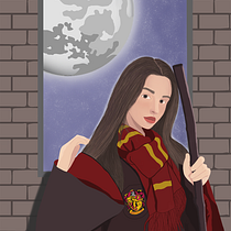 Mi Proyecto del curso: Técnicas digitales de retrato ilustrado. Een project van Traditionele illustratie van Alexander Moreno - 23.03.2020